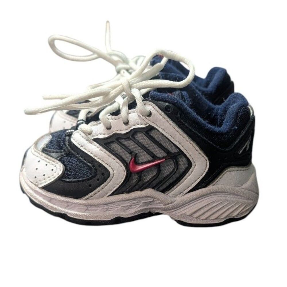 Y2K Infant Toddler Boys Nike Little Attest 5 308056461 2004 DS Sneakers Shoes 4C